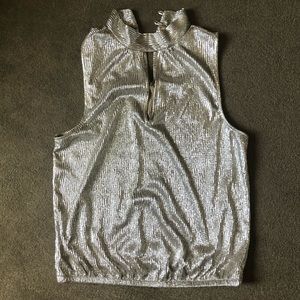Gorgeous foil style top